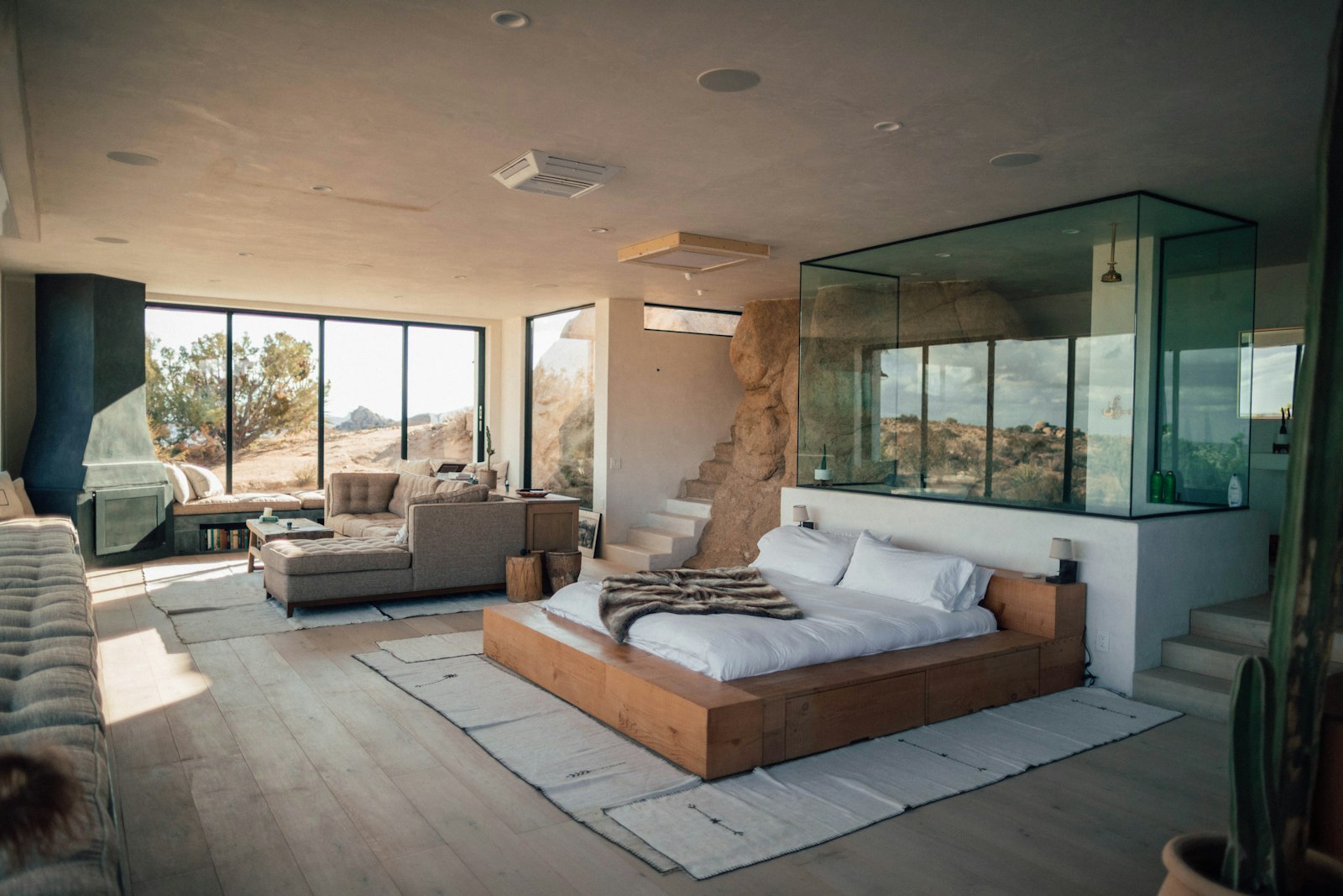 Luxury lodge overlooking vineyards in Mendoza